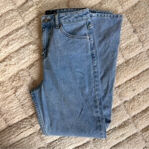 ASOS Design Straight Leg Blue Jeans